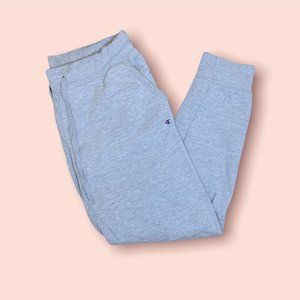 CHAMPION Light-Gray Jogger Sweatpants Size Medium Comfortable Lounge-Wear
